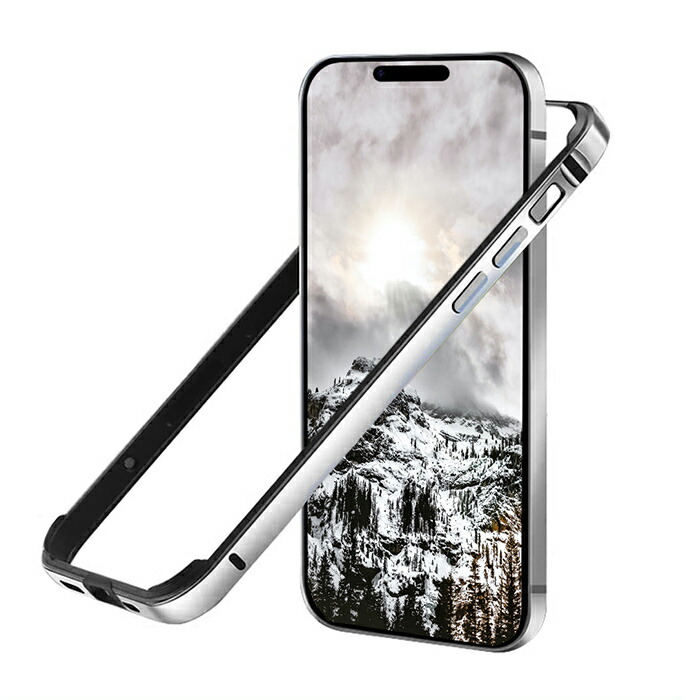 iPhone15pro アルミ素材ケース シルバー 楽天市場】iPhone15 ケース