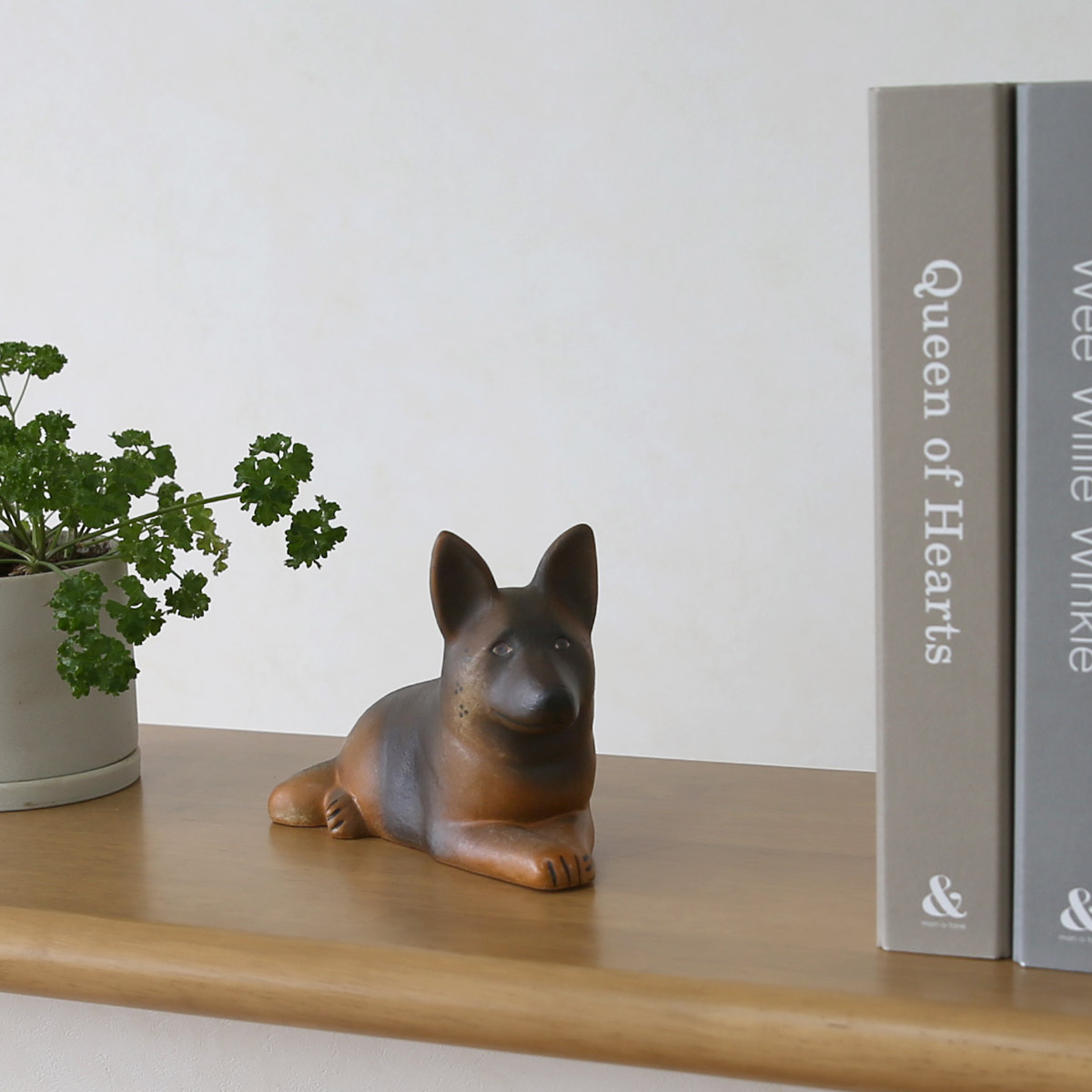 楽天市場】リサラーソン 置物 ケンネル 犬 アルサティアン シェパード