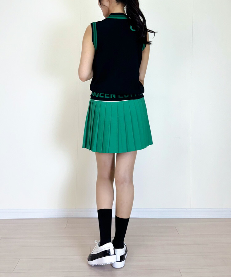 楽天市場】ゴルフ スカート レディース 韓国 プリーツ ミニ インナー