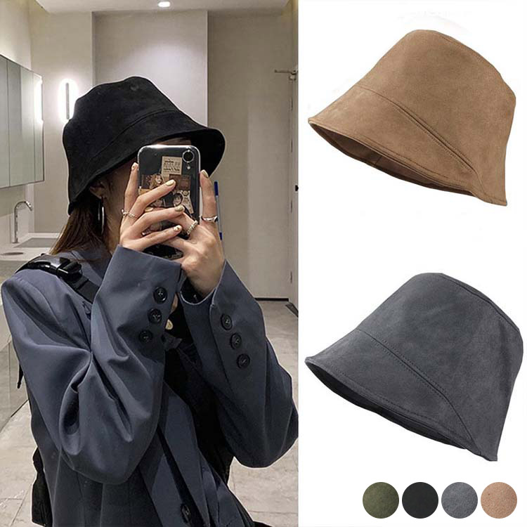 楽天市場】帽子 レディース ハット スエード スウェード バケット