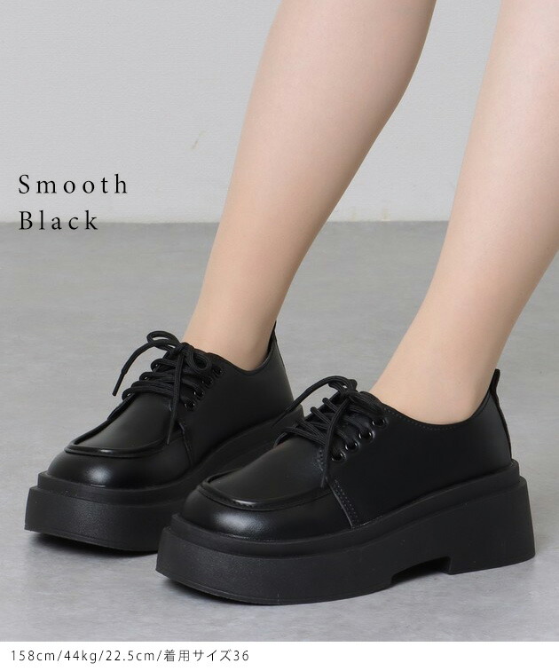 楽天市場】選べる2タイプ ラウンドトゥ レザー調 ボリューム レース