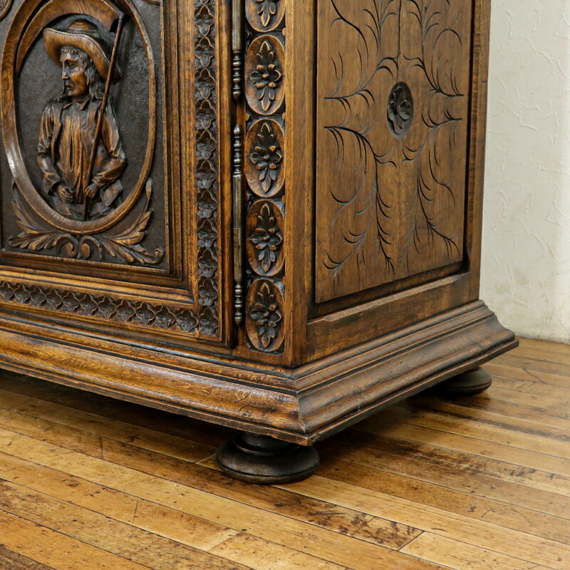 楽天市場】アンティーク キャビネット 棚 飾り棚 収納棚 大型 大きい