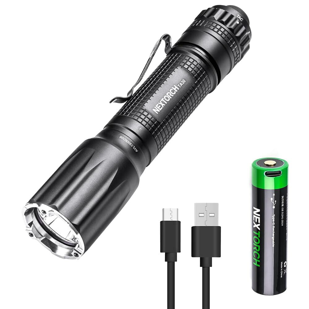 楽天市場】NEXTORCH フラシュライト TA30 V2.0 タクティカル 1300