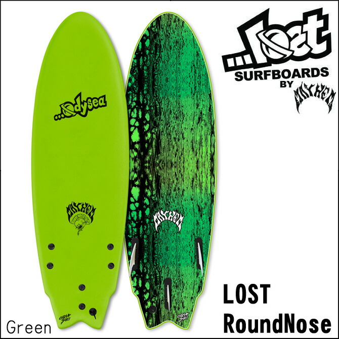 楽天市場】キャッチサーフ ソフトサーフボード オディシー×ロスト