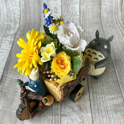 楽天市場】ジブリ となりのトトロ グッズ プランターカバー＆造花