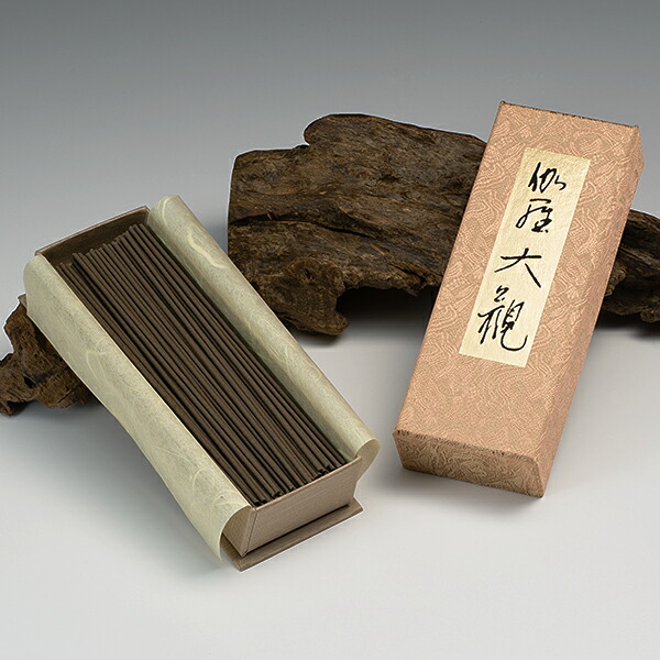 楽天市場】お線香 伽羅大観 「伽羅の香り」 お徳用バラ詰 【日本香堂