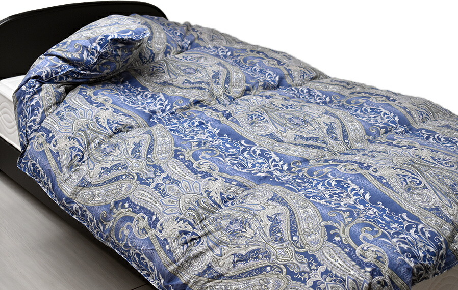 楽天市場】【P5倍 2/23 1:59迄】2層式ツインキルト羽毛掛けふとん