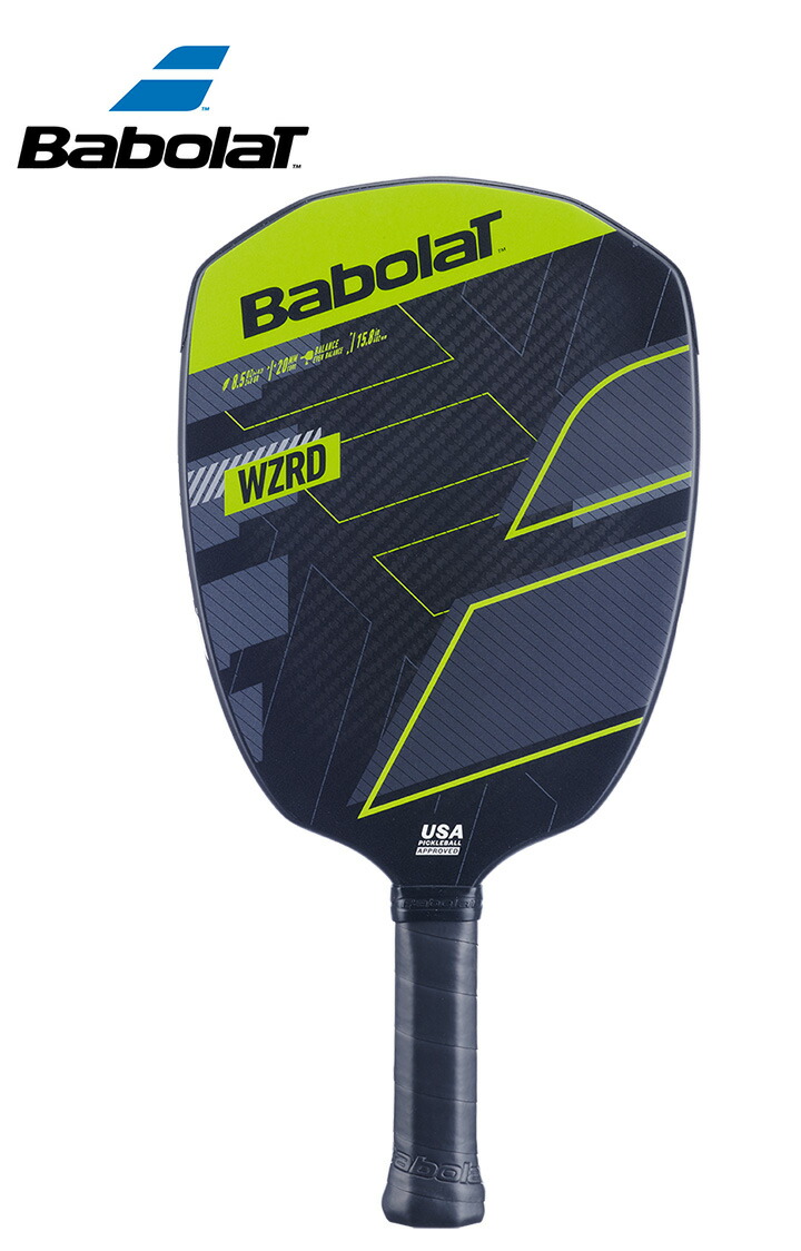 Babolat MNSTR ピックルボールパドル (ブラック⁄イエロー) Amazon