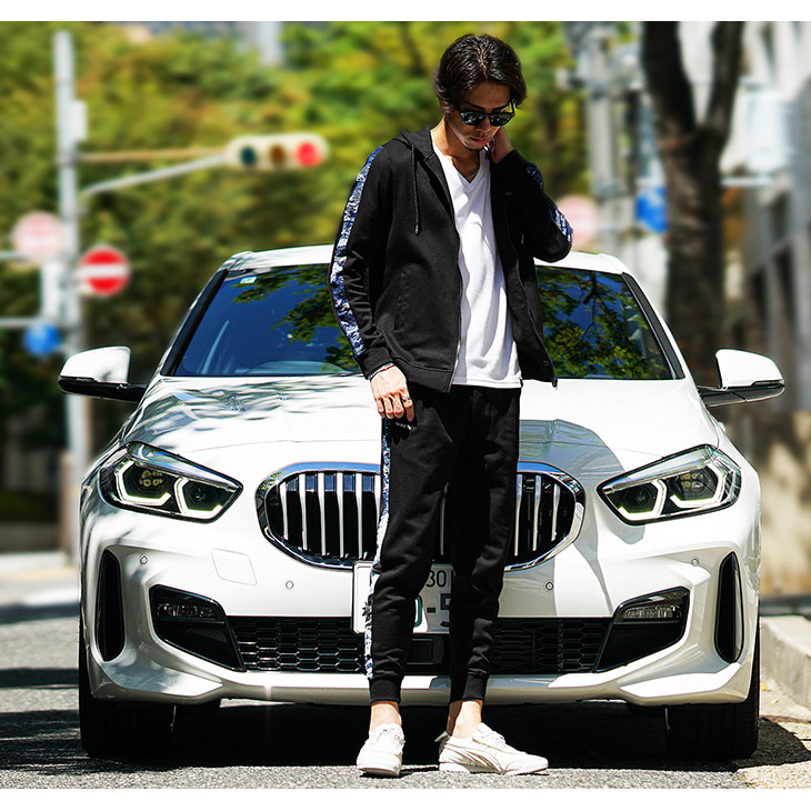 楽天市場】【joker】 デニム切替 セットアップ メンズ ブランド