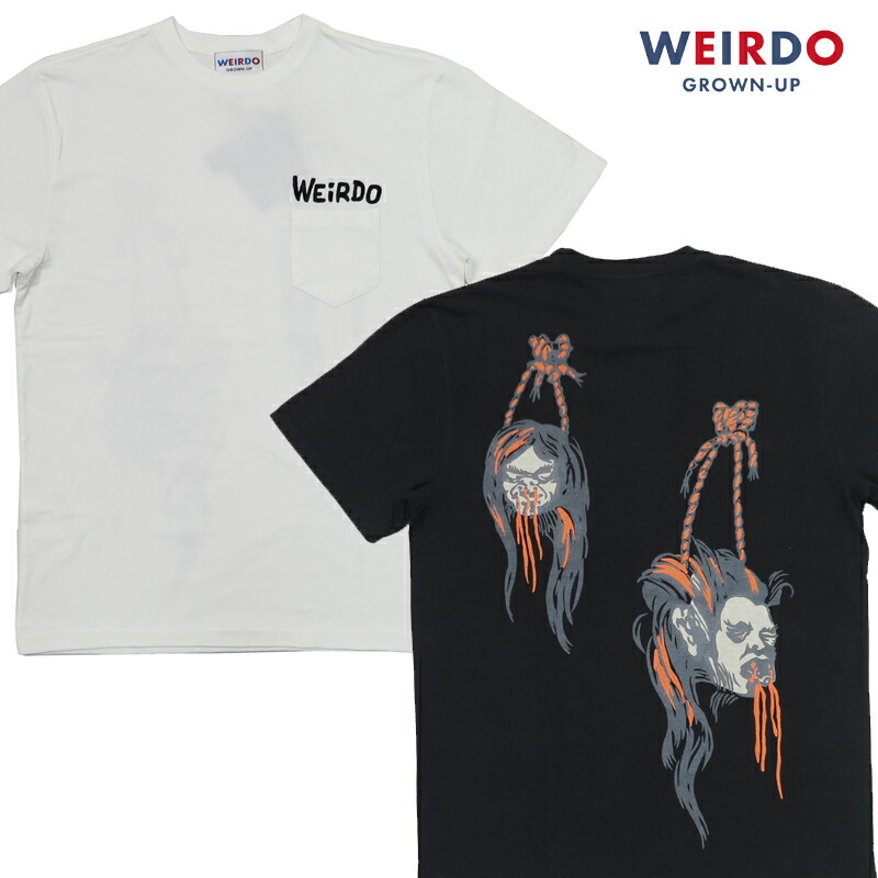楽天市場】WEIRDO ウィアード 半袖 クルーネック Tシャツ 「VOODOO