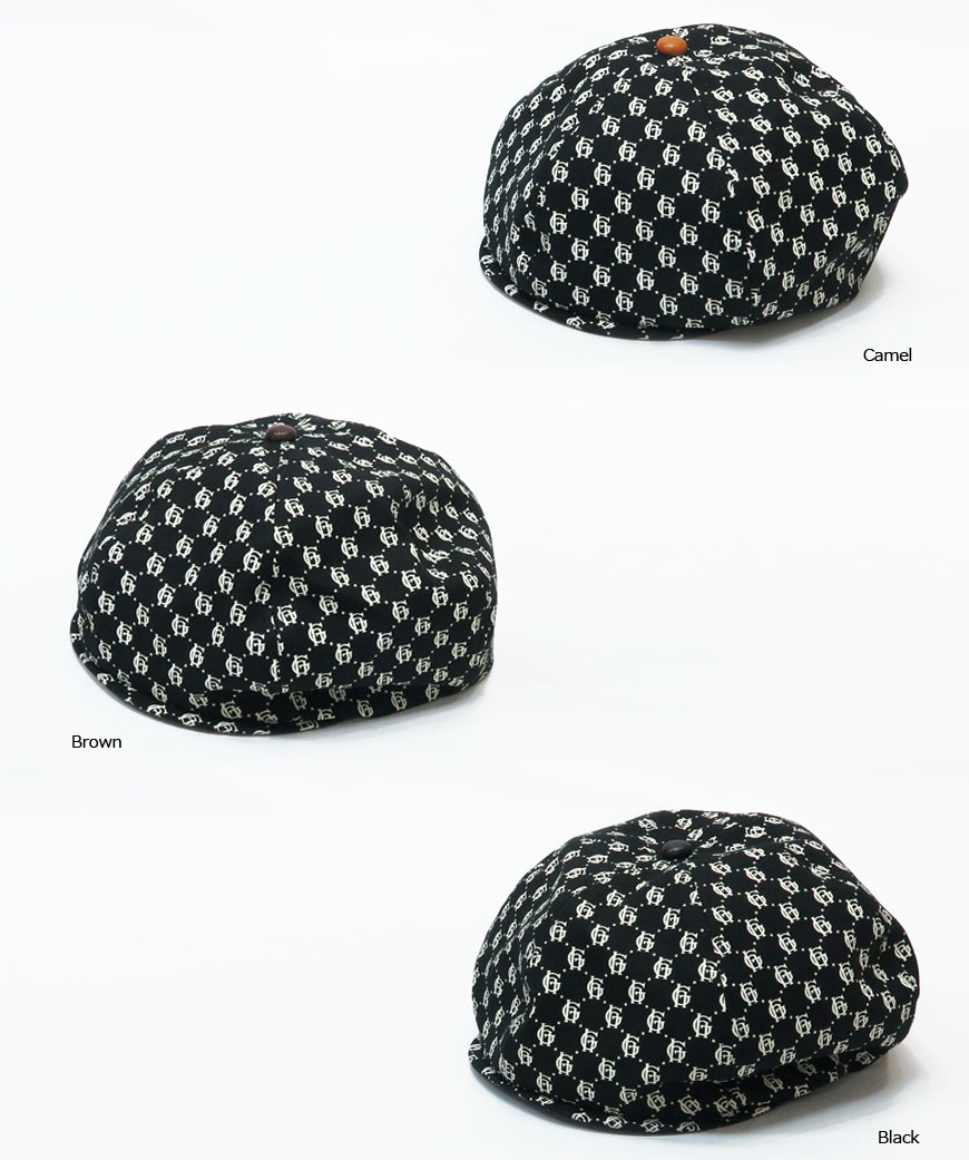 GQ3260◇GLAD HAND : 24aw 8パネルキャスケット◇M◇ GQ3260◇GLAD