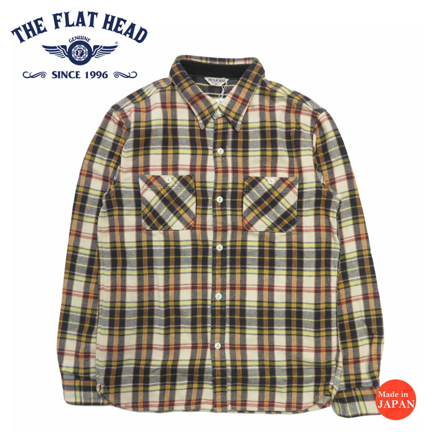 楽天市場】フラットヘッド THE FLAT HEAD チェック フランネルシャツ