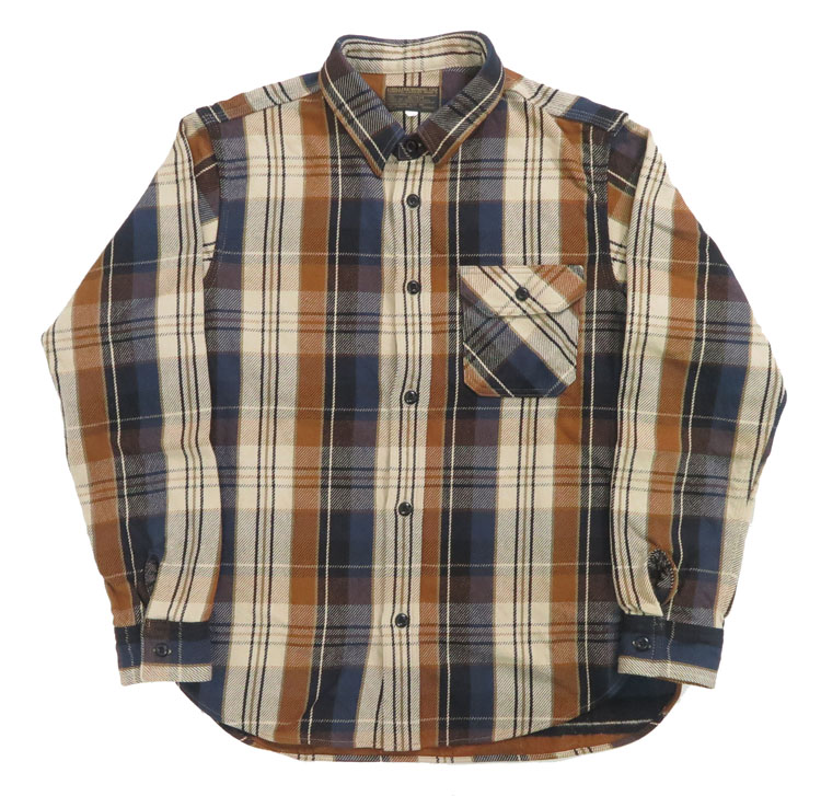 楽天市場】デラックスウェア DELUXEWARE 長袖 ヘビーネル シャツ