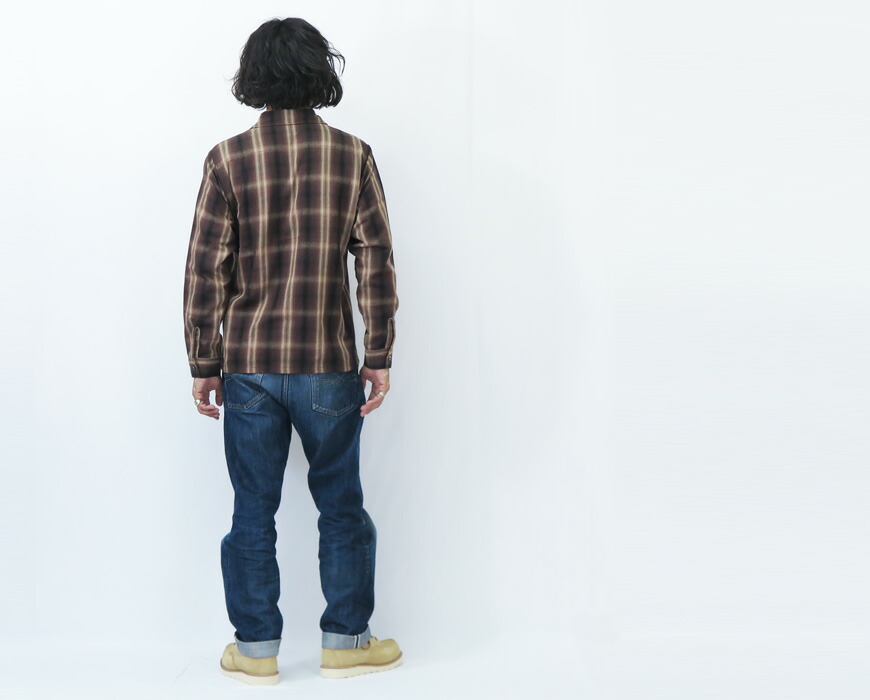 楽天市場】DALLES & CO ダリーズ＆コー 長袖 オンブレシャツ チェック