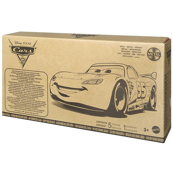 楽天市場】マテル カーズ おもちゃ カーズ2 輸入品 1/55 ミニカー5台