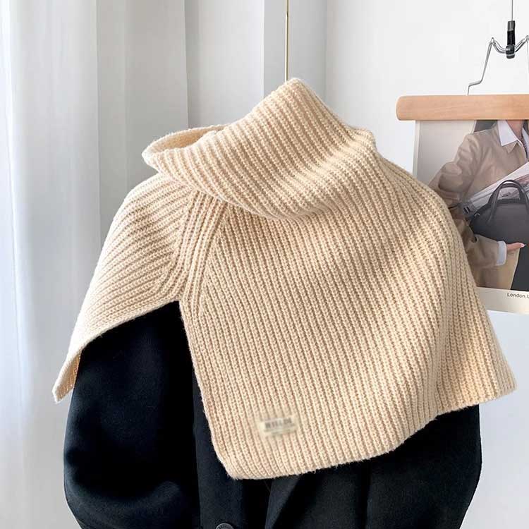 楽天市場】付け襟 つけ襟 ネックウォーマー スヌード フェイクカラー