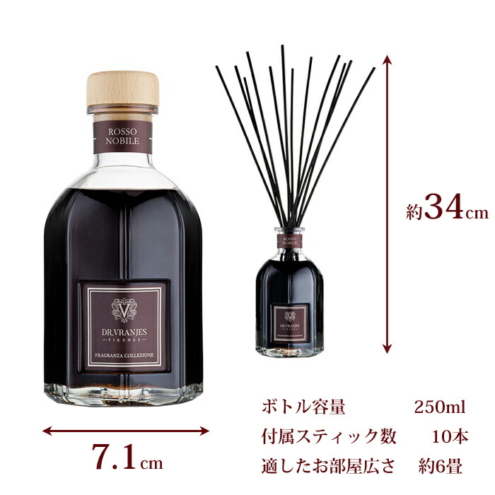 楽天市場】【正規品】DR. VRANJES JAPAN ROSSO NOBILE （ロッソ