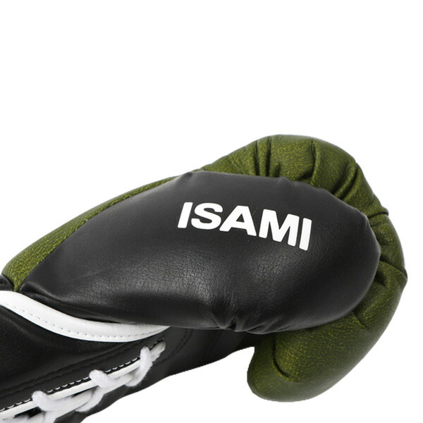 楽天市場】イサミ RIZINキック用グローブ [ISAMI] 受注生産 グリーン