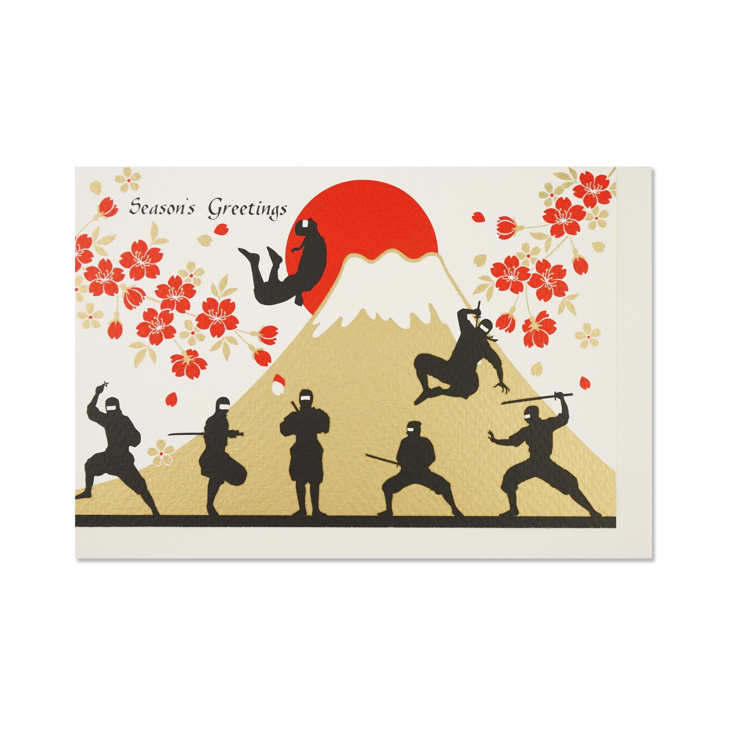 楽天市場】シルククリスマスカード 忍者と富士山｜jxcd-120 : FRONTIA