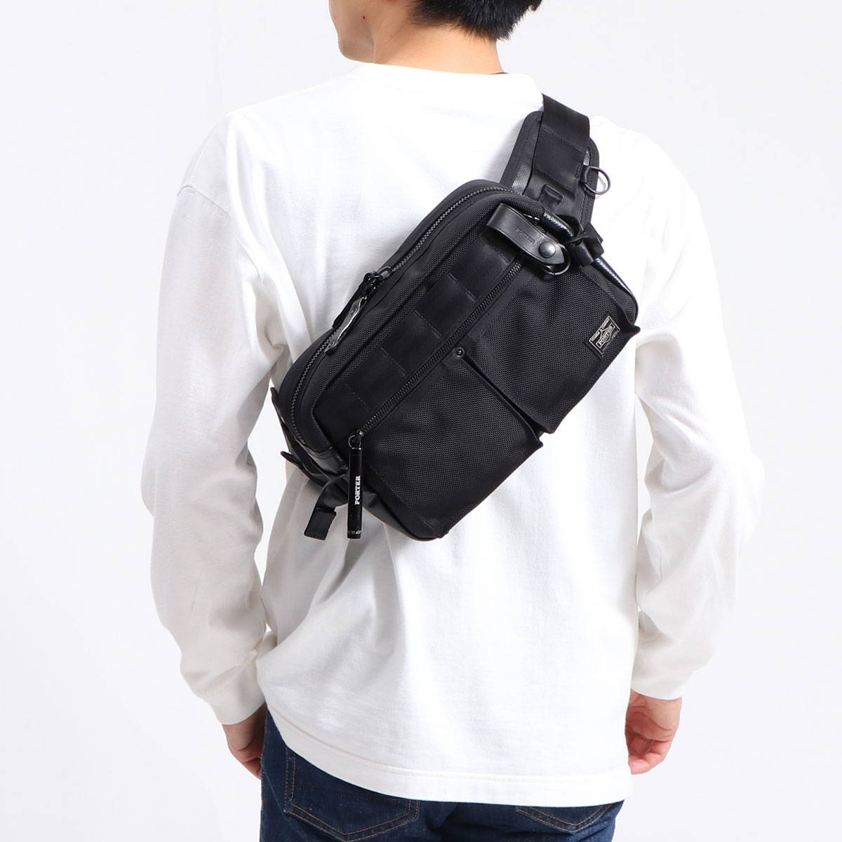楽天市場】ポーター ヒート ウエストバッグ 703-07971 ボディバッグ