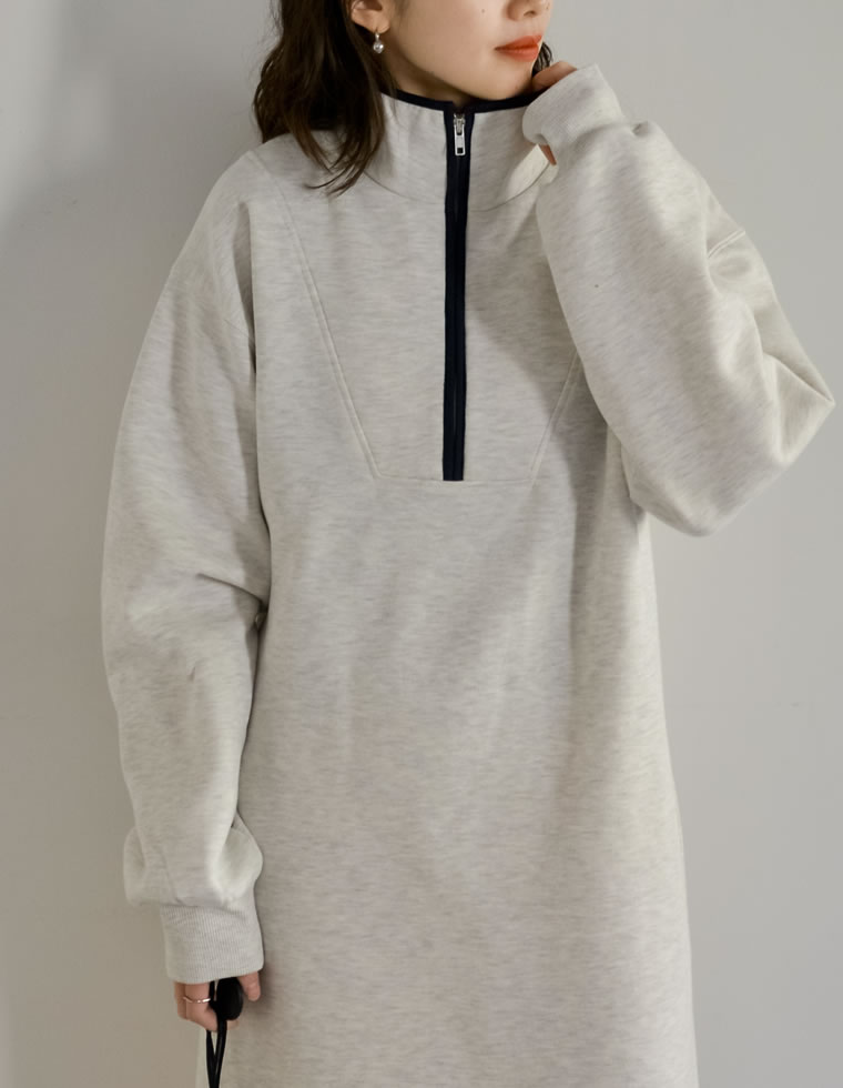 楽天市場】【SPECIAL FAIR】[低身長サイズ有]裏起毛ハーフジップ