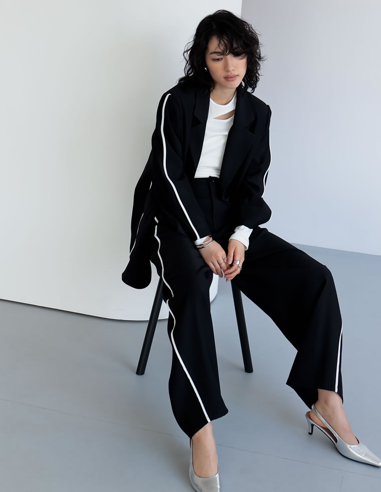 楽天市場】【OUTLET】M/Lサイズソフトツイルラインデザインオーバー