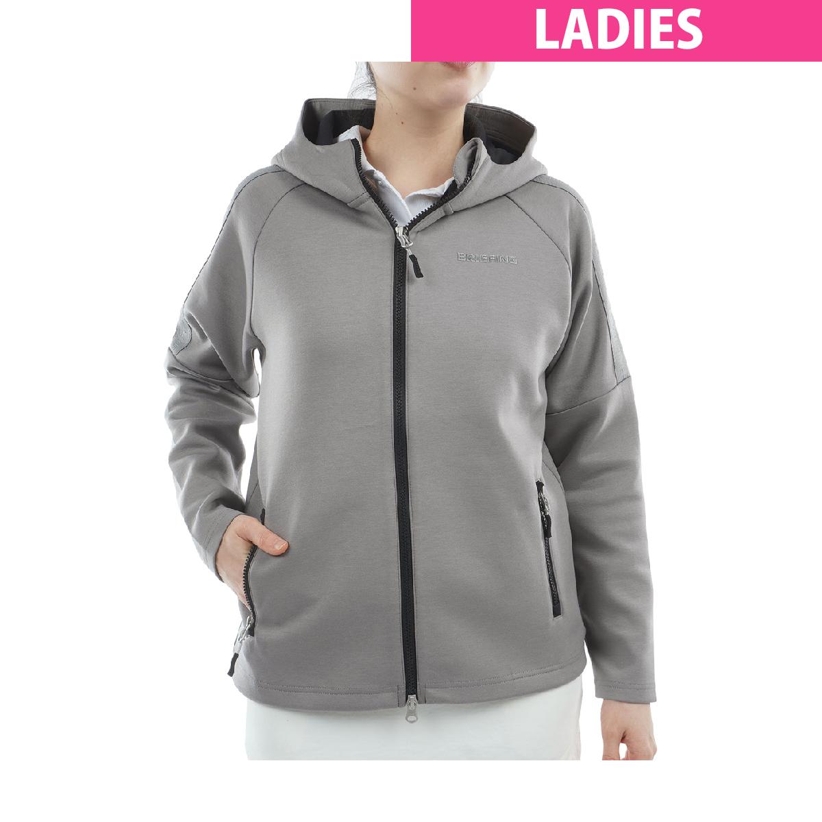 楽天市場】ブリーフィング BRIEFING ウォーム ロゴ ライン パーカー