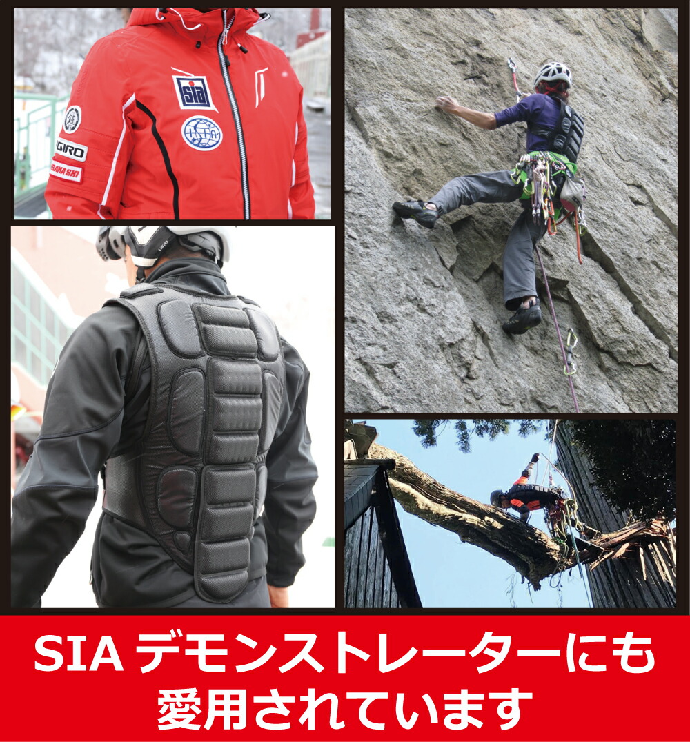 楽天市場】スノーボード スキー 上半身用 バックプロテクターYOROI