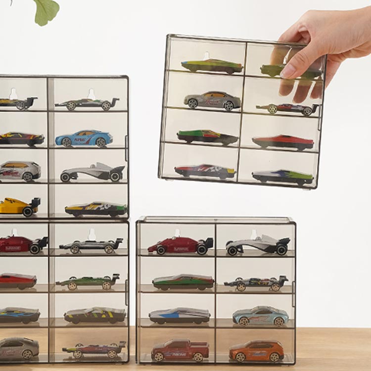 楽天市場】 最大40台収納 ミニカーディスプレイ ミニカー 収納ケース