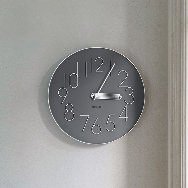 楽天市場】BOORK WALL CLOCK GREY （ボールク ウォール クロック