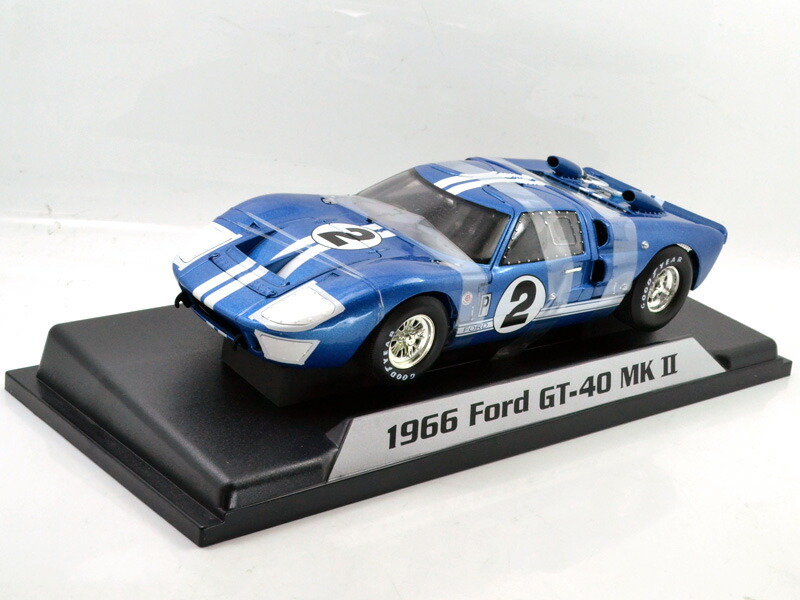 楽天市場】SHELBY COLLECTIBLES 1:18 1966 FORD GT 40 MKII #2 (BLUE