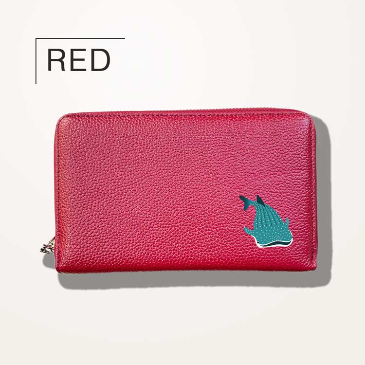 楽天市場】Fave ジンベエザメ 牛本革 通帳ケース レディース