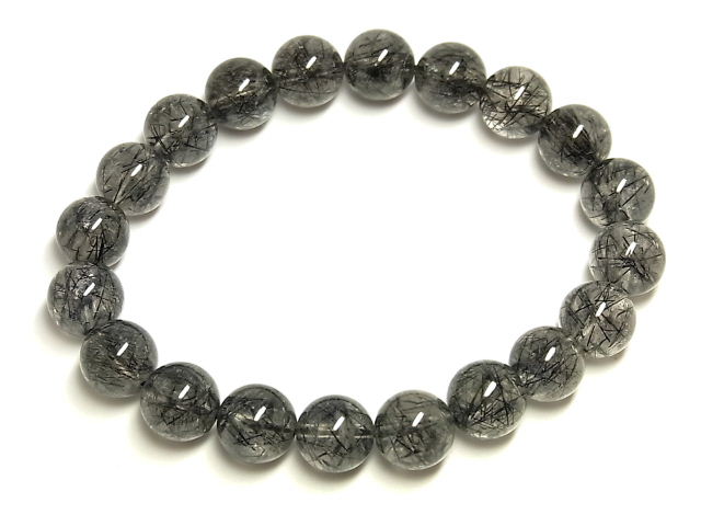 楽天市場】パワーストーン 天然石 ブラックルチル ルチルクォーツ 黒針