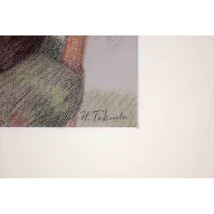 楽天市場】絵画 徳田宏行 パステル画 『女性像』 人物 美人 優しい