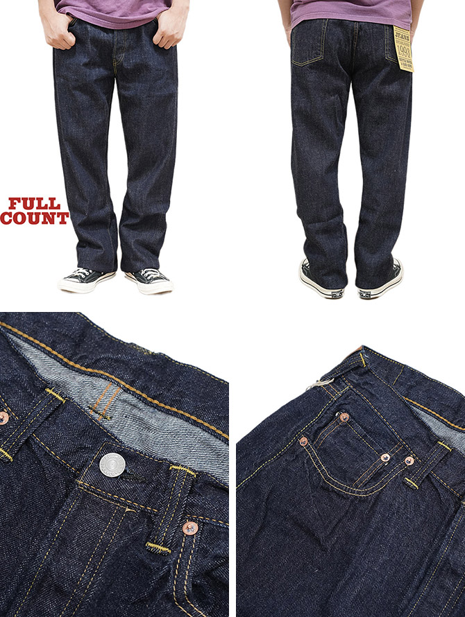 楽天市場】フルカウント FULLCOUNT 1101SSW 11.5oz. ストレート