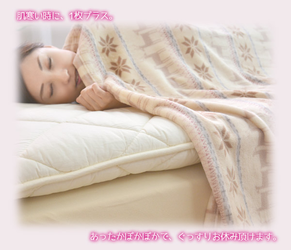 楽天市場】京都西川ニューマイヤー毛布シングルサイズ【京都西川毛布