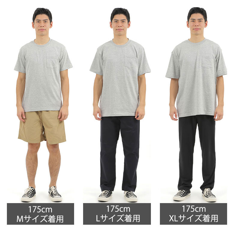 楽天市場】ポケットtシャツ メンズ 胸ポケット付き 半袖 綿100% クルー