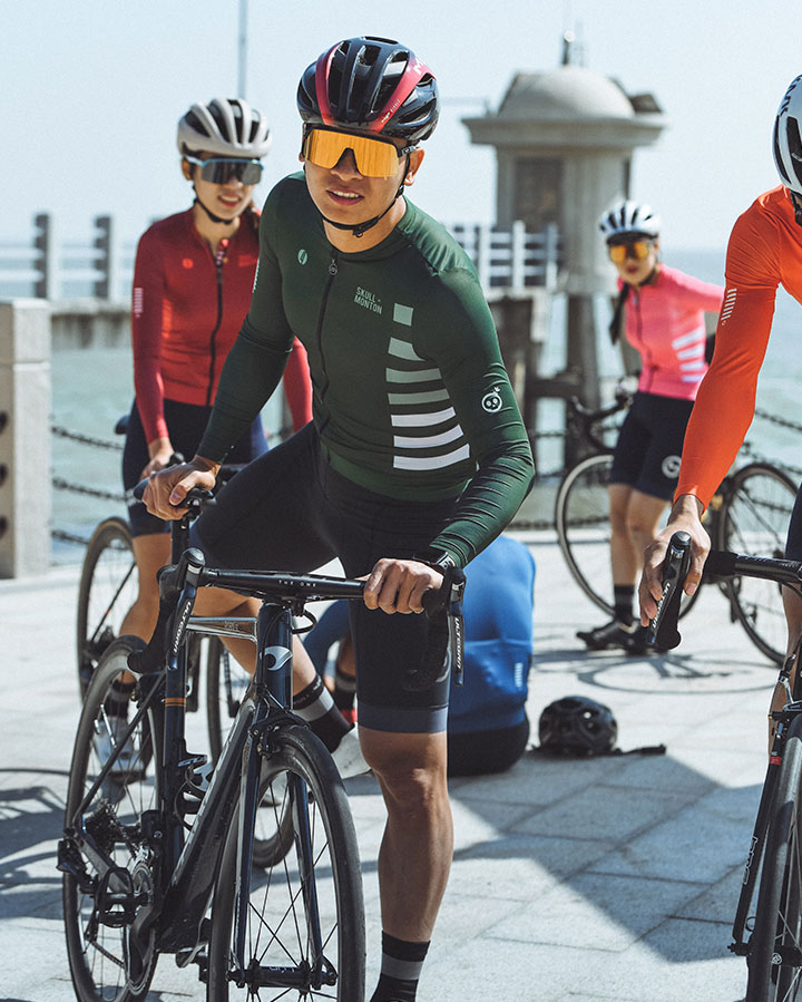 楽天市場】Monton［モントン］長袖サイクルジャージ［自転車用/メンズ