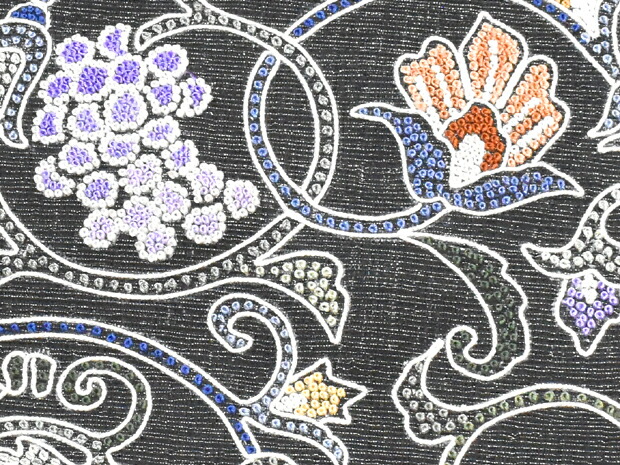 楽天市場】袋帯 中国三大刺繍 相良刺繍 さがら刺繍 手刺繍 手織り櫛