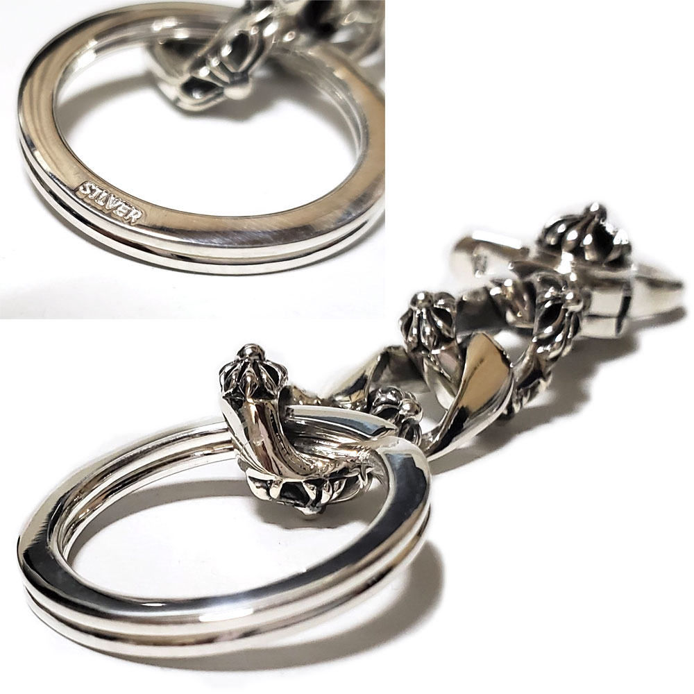 楽天市場】フローラルクロス レバーナスカン カラビナ ユリ紋章