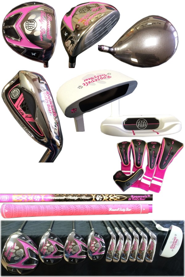 楽天市場】ルーズベルト テディベア RTB-L3 レディースゴルフセット