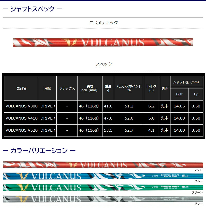 楽天市場】【最短で翌日発送】ピンG410以降 スリーブ付きシャフト 日本