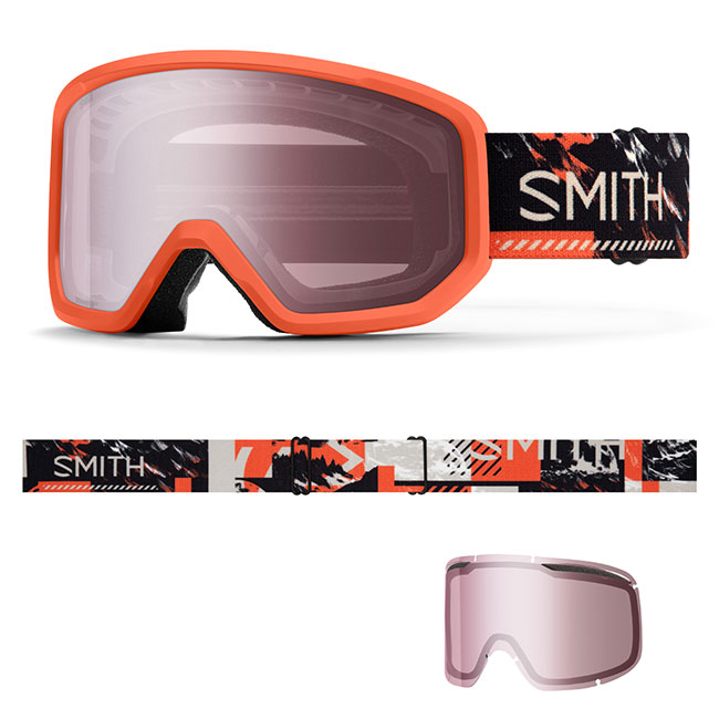 楽天市場】SMITH スミス ゴーグル TRANSFER CINDER CHOP UP 25-26