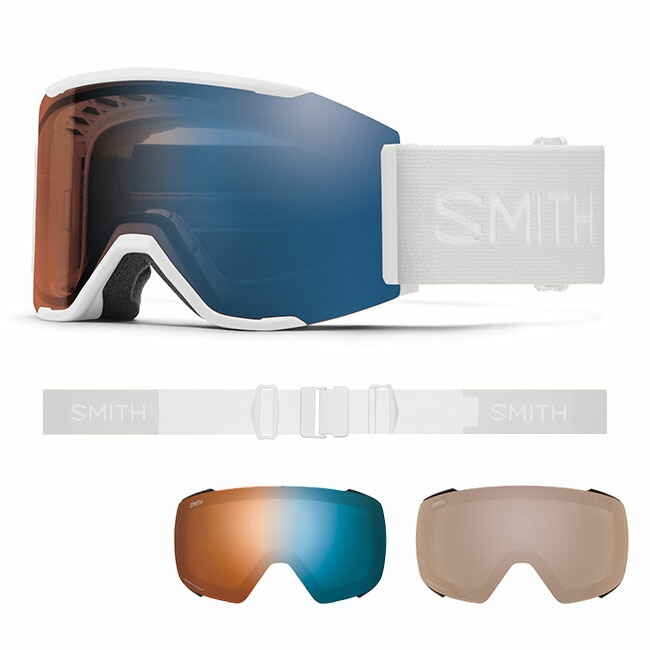 楽天市場】SMITH スミス ゴーグル SQUAD MAG スカッドマグ WHITE VAPOR