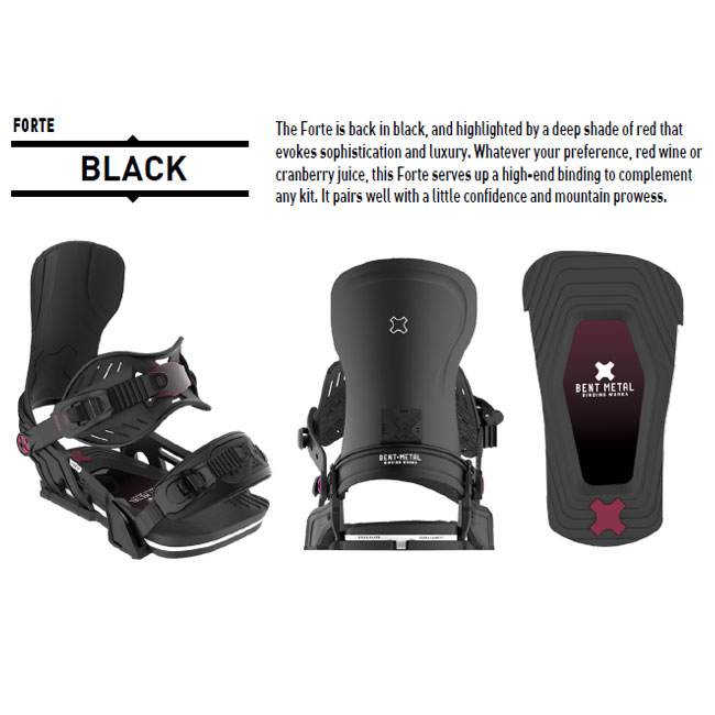 楽天市場】ベントメタル ビンディング BENTMETAL BINDING FORTE 25-26