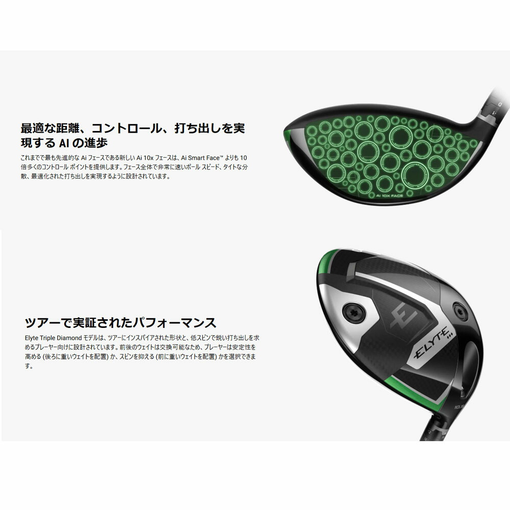 楽天市場】【USモデル／ヘッド単体】 キャロウェイ エリート トリプル