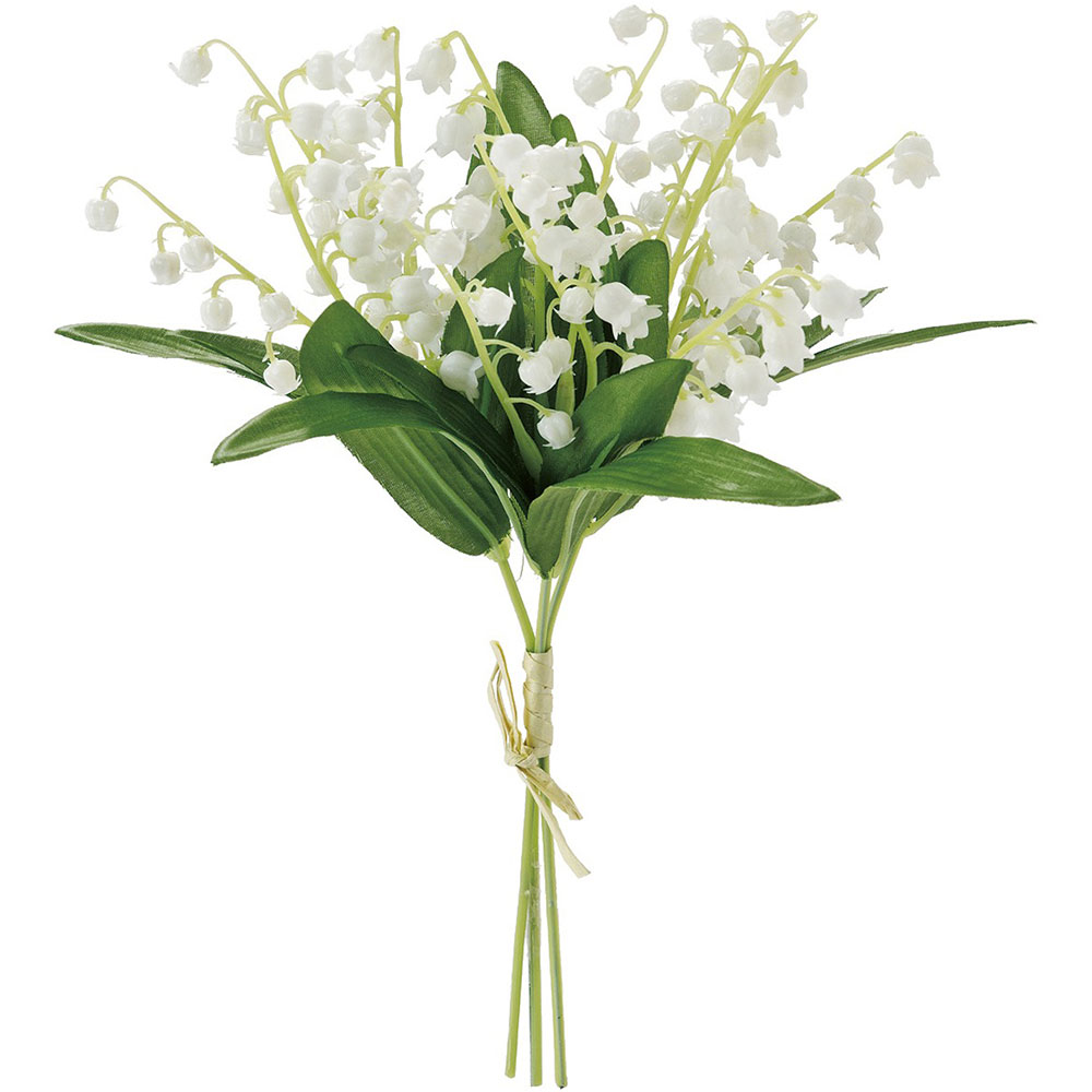 楽天市場】スズラン すずらん 鈴蘭 造花 おしゃれ 人気 ブーケ 花束