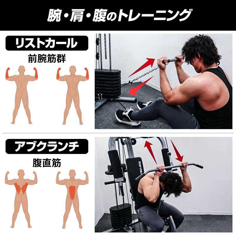 楽天市場】ホームジム マルチホームジム 筋トレ 筋肉 握力 ジム 懸垂