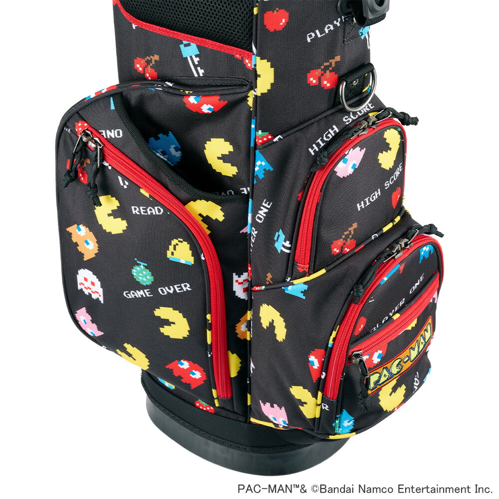 楽天市場】PAC-MAN パックマン キャディーバッグ レッドレトロ FC