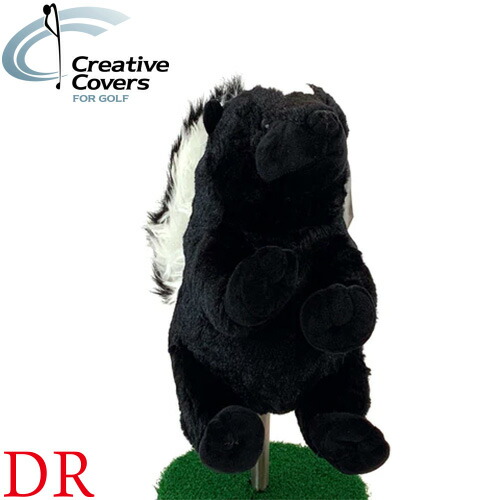 楽天市場】Creative Covers スカンク ヘッドカバー ドライバー用 460cc